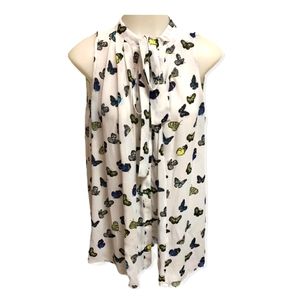 Worthington sleeveless butterfly top